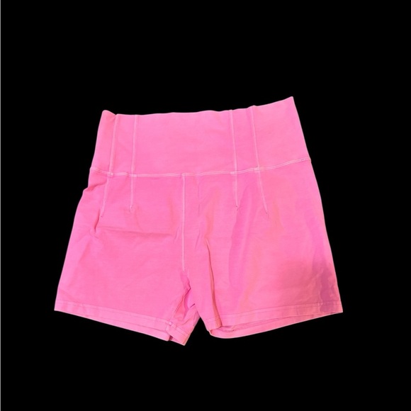 Offline by Aerie High-waist OG Shortie Pink Women's Shorts - Picture 1 of 4